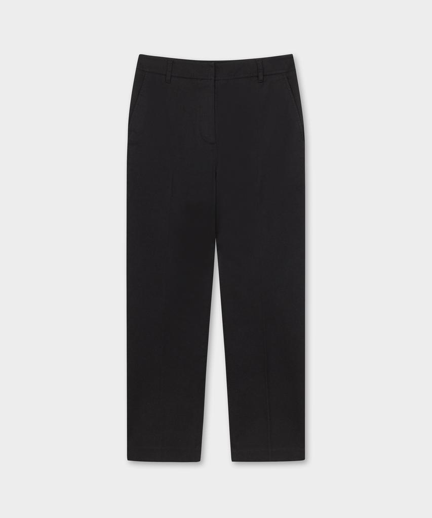 BROOKS BROTHERS [Women'S] Cotton Pants (Black) (Bbpcwbf301)