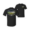 T-Shirt – Black Offshore Angler Graphic Tee Saltwater Fishing Shirt