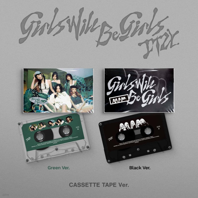 

ITZY - Girls Will Be Girls [Cassette Tape Ver.] [1 out of 2 randomly sent]