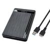 2.5" HDD Enclosure SATA To USB 2.0 3.0 Type C External Mobile Hard Drive Case For Laptop PC 5Gbps Speed Enclosure Storage Case