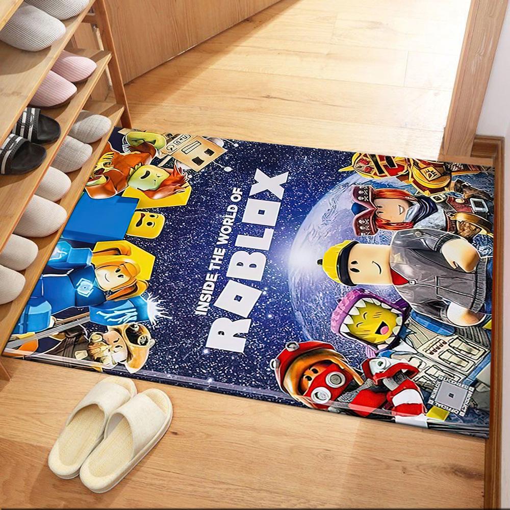 Roblox Virtual Arena Adventure Square Rugs Are a Great Choice for Living Rooms, Bedrooms, Home Décor, and As Gifts.
