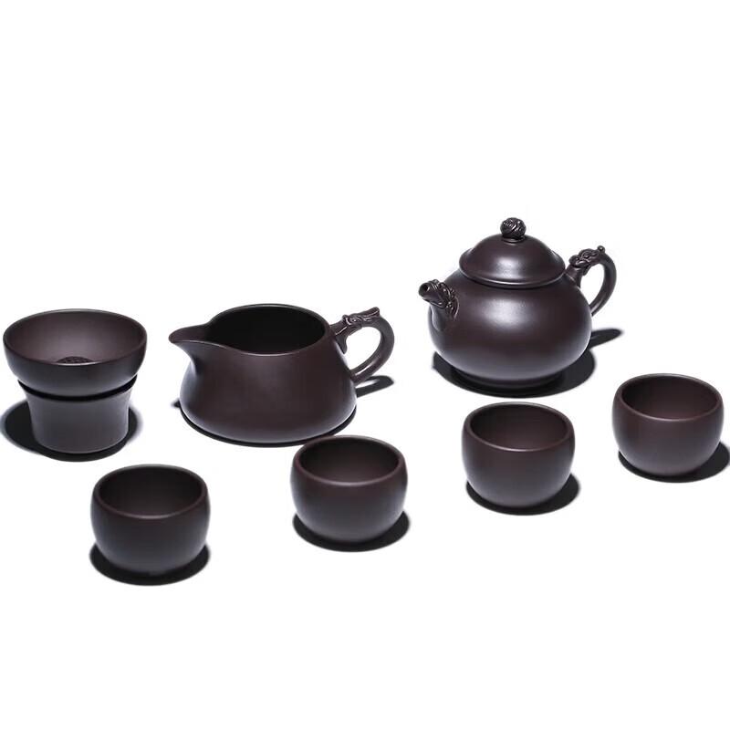 Fan Linqiang Gold-Inlaid Zisha Teaware Set