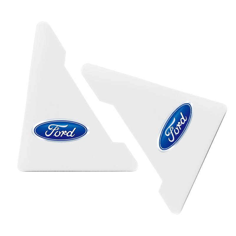 2PCS Silicone Car Door Corner Cover Bumper Collision Anti-scratch Protector For Ford Focus Fiesta EcoSport ESCORT Ranger Fusion