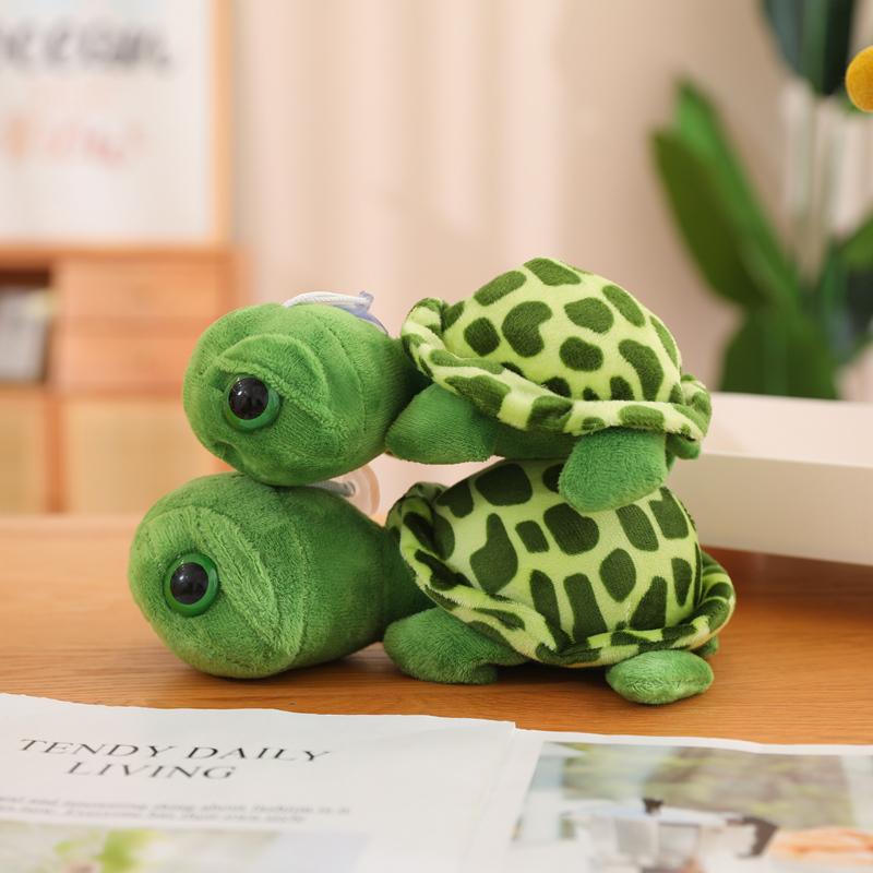 Big Eye Turtle Stuffed Animal - Turtle Plush Stuffed Animals Mini Plushie For Kids Toys