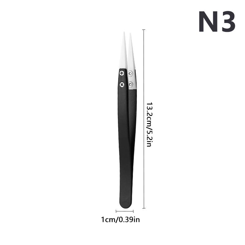 Stainless Steel Nails Shaping Tool Tweezers Nail Extension Clips For Nail Extension Nail Art Manicure
