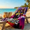 Love Transformers Customize Your Name Beach Towel Super Soft Microfiber Quickdry Fabric