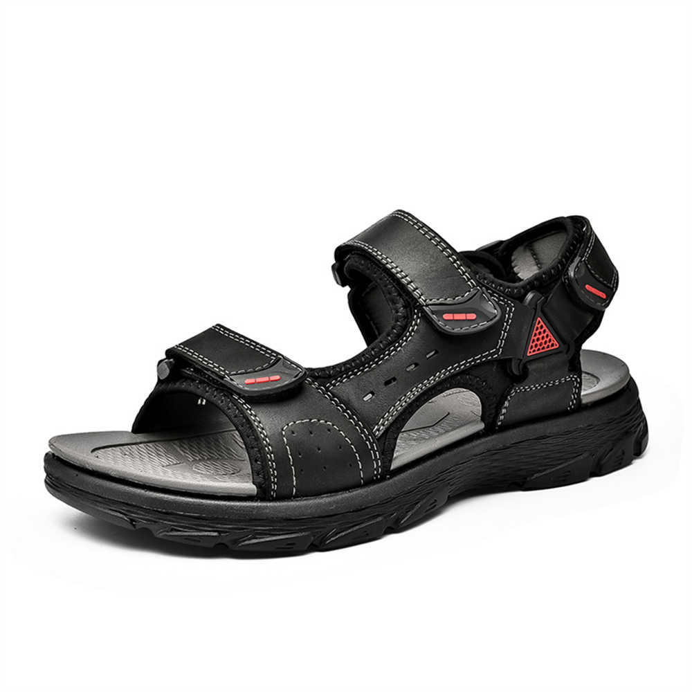 Fashion Open From Front Sling Back Summer House Slippers For Men Sport Sandal Men's Shoes For Summer Sneakers Due To Top Grade