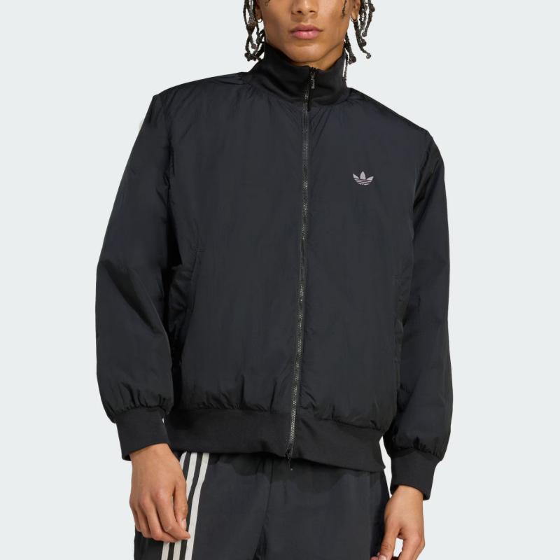 adidas Originals Bomber Oversized Nylon Caldo Colletto da Volo Sportivo Giacca di Cotone Uomo Giacca JX7783