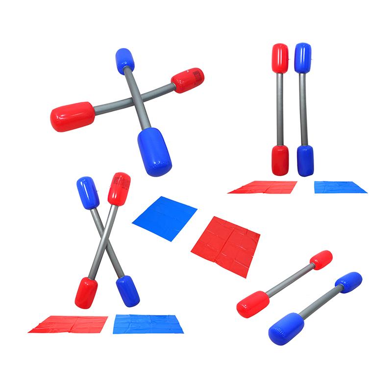 

Inflatable Sticks - Pvc Gladiator Games For Kids, Battle Sticks, Sticks Mats Kit, Inflatable Gladiator Game For Kids Or Adults разноцветный