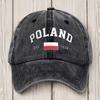 Vintage Baseball Cap Black Adjustable Breathable Unisex Vintage Washed Baseball Cap  Lightweight Casual Dad Hat