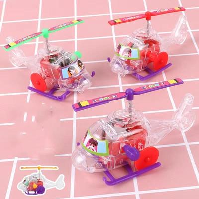 Wind-up Toy 1PCS Cartoon Fun Wind-up Plane Chain Will Run The Toy Children's Puzzle