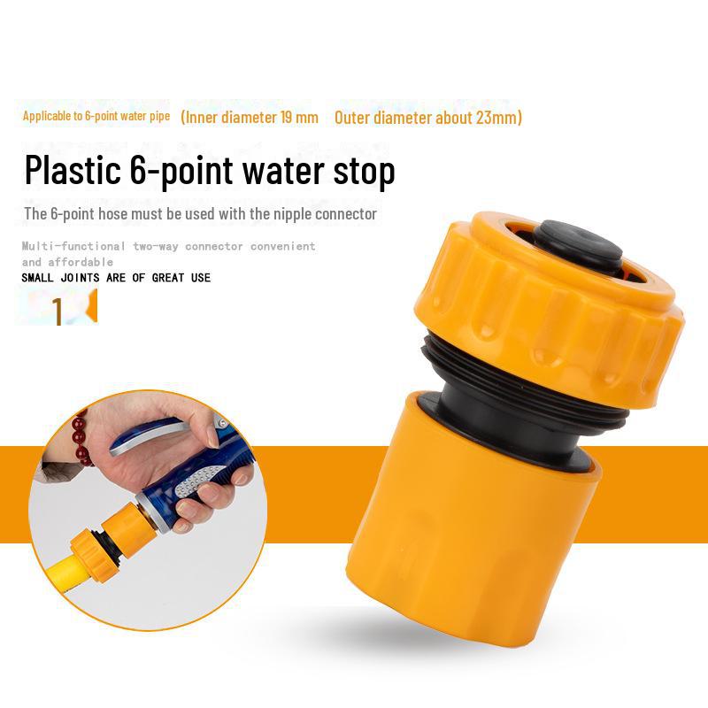 Multi-Function Quick Connector Set: 3/4 & 6 Point Water Gun and Faucet Accessories for Car Wash and Washing Machines
