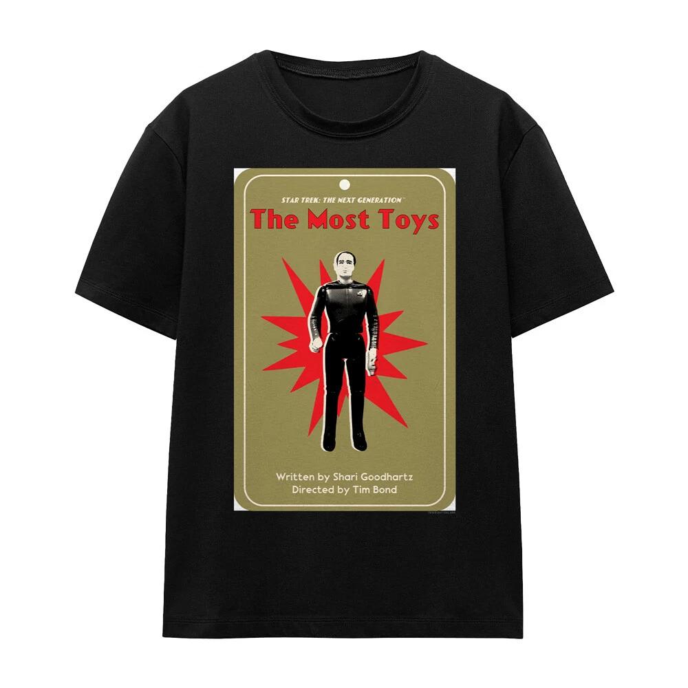 Star Trek TNG Season 3 Episode 22 Ladies 100% Cotton T-shirt Mens Tees Top S-2XL, Black S