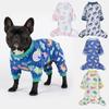 Autumn and Winter Cat and Dog Printed Four-legged Home Pajamas and Pet Clothes