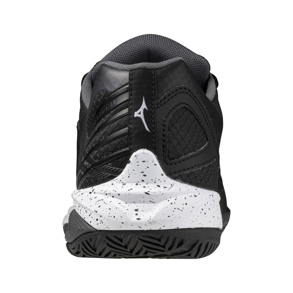 Mizuno Wave Claw 3 Badminton Club and Gym Black x White x Size 4E Shoes, Use, Lightweight, Cushioned, Yellow, 25.5 cm,