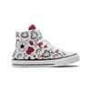 Converse All Star 1V Fruit Print High Top Kids Canvas Shoes Kids Sneakers White Red Green A02604C