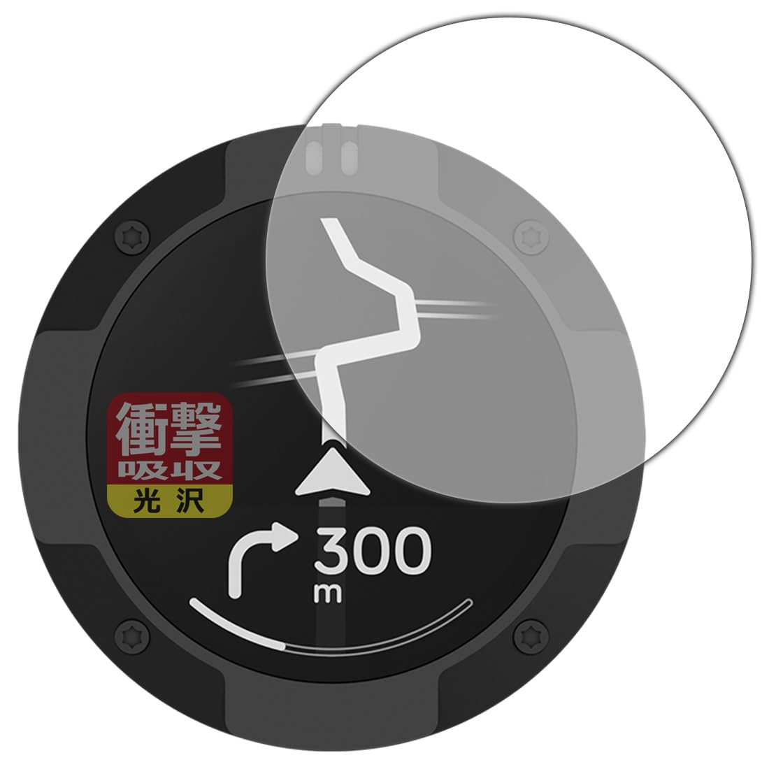 

PDA Kobo Beeline Moto II Амортизирующая защитная пленка Ударопрочная Сделано в Японии