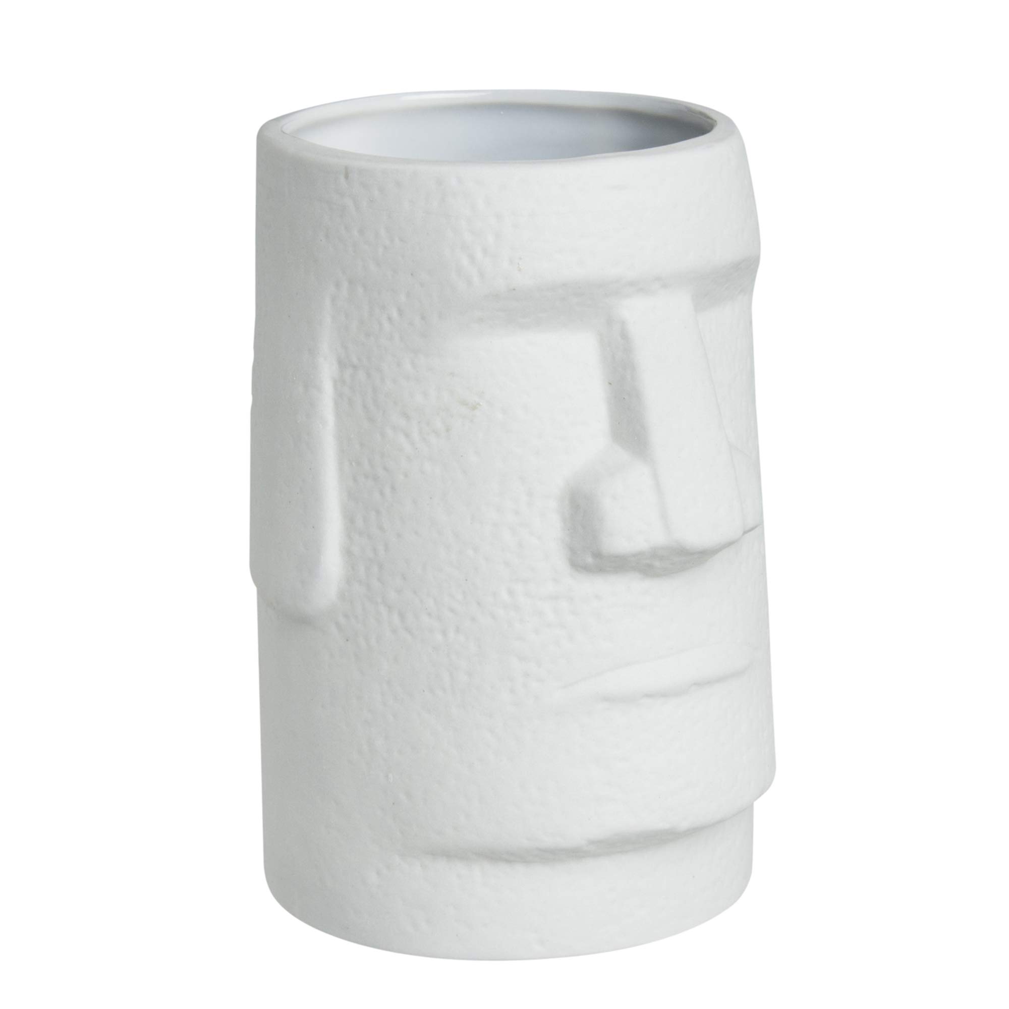 

SANART Interesting Tableware Moai Statue Tumbler 360cc Gray SAN2215
