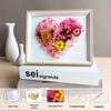 DIY Handmade 3D Preserved Flower Photo Frame Craft Kit