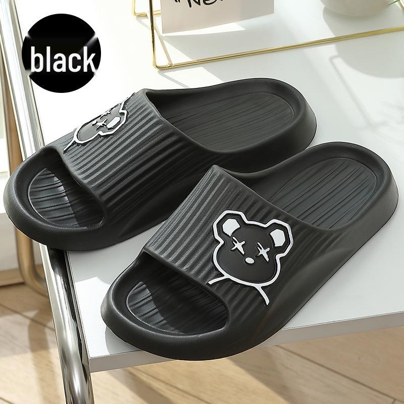 EVA Slippers: Women's Summer Couple Indoor, Thick Sole, Non-Slip, Cool, Men’s Plus Size 'Stepping On Clouds' Comfort