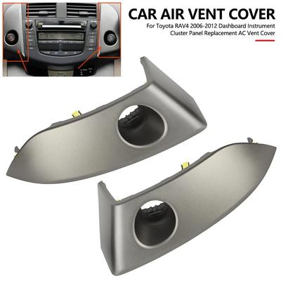 1PC For Toyota RAV4 2006-2012 Center Dash Air Vent Radio Bezel Trim 55412 42060 B1 Dashboard Instrument Cluster Panel