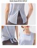 Women's Loose Fit Mesh Yoga Top - Breathable, Sweat-Wicking Sports Outerwear