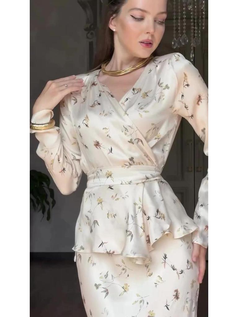 Elegant Winter Long Sleeve Retro Dress - European & American 2025 Trend