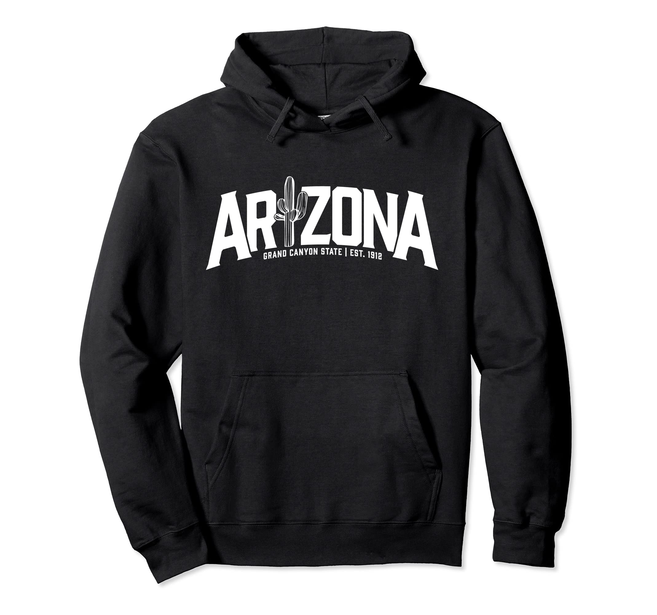 

Arizona Est 1912 Grand Canyon State Saguaro Art Hoodie