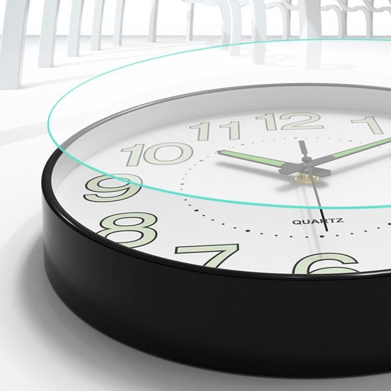 Luminous Wall Clock Silent Clocks Living Room Modern Luxury Large Quartz Watch Bedroom Creative Mechanical Watches Accessories