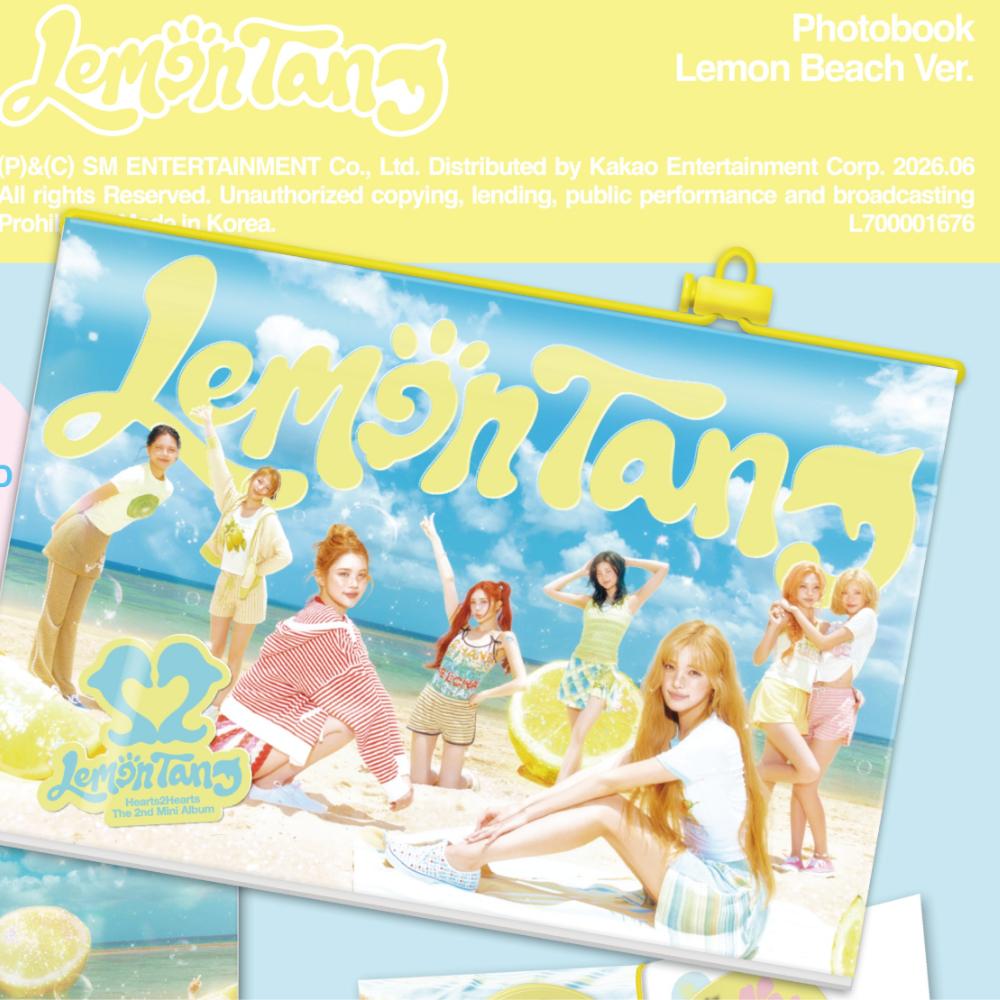 [Pre-order] Hearts2Hearts 2nd MINI Album [Lemon Tang] Version Select Official K-POP Album CD