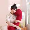 Plush Phone Shape Throw Pillow Creative Seating Cushions for Bedroom Sofa Chair