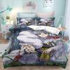 Cartoon Japanese Anime Inuyasha Duvet Cover Set Kawaii Quilt Cover Pillowcase Kids Bedding Set Gifts Suitable for Boys and Girls