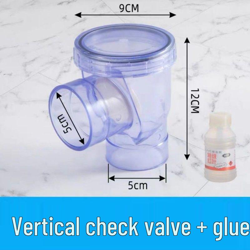 

Кухонний та Ванний Односторонній Зворотний Клапан для Зливу (50/75) Запобіжник зворотного потоку