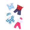 5Set Cute Handmade Clothes Dress For Mini Doll Outfit Gift Colorful