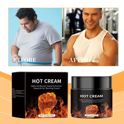 Burning Cream For Belly Natural  Cream  Workout Enhancer  And Men CelluliteTreatment For Thighs Legs Abdomen Arms And Buttocks.