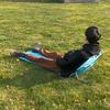 Portable Outdoor Beach Mat Foldable Lounge Chair with Adjustable Backrest Lightweight Sunbathing Camping Mat