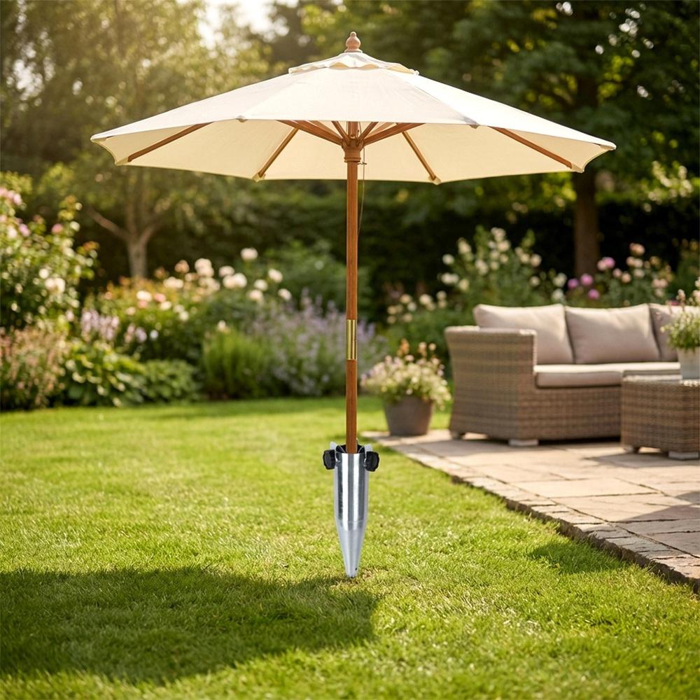 Screw-in Metal Beach Garden Garden Umbrella Stand Beach Garden