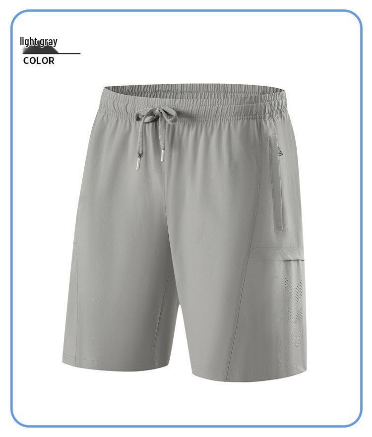 L-8XL Summer Men's Perforated Quick-Dry Running Shorts