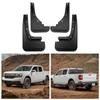 Black ABS Mud Flap Set for Ford Mave