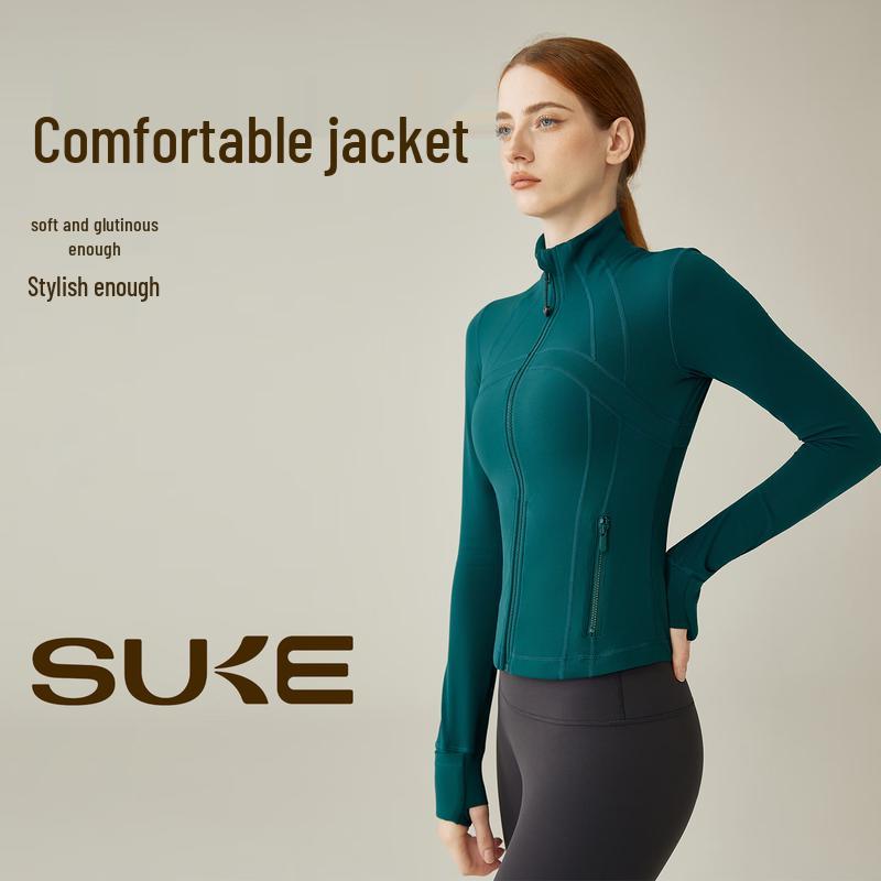 Suke Women s Slim Fit Yoga & Sports Jacket M
