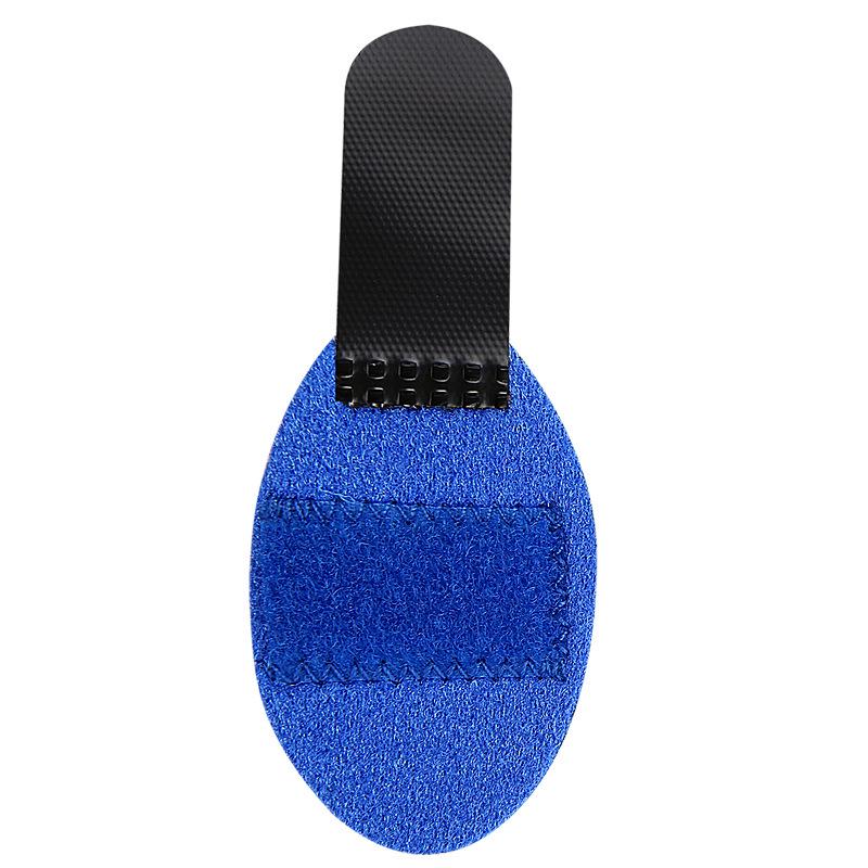 Adjustable Finger Splint with Hook & Loop Strap, Aluminum Support, and Detachable Protector