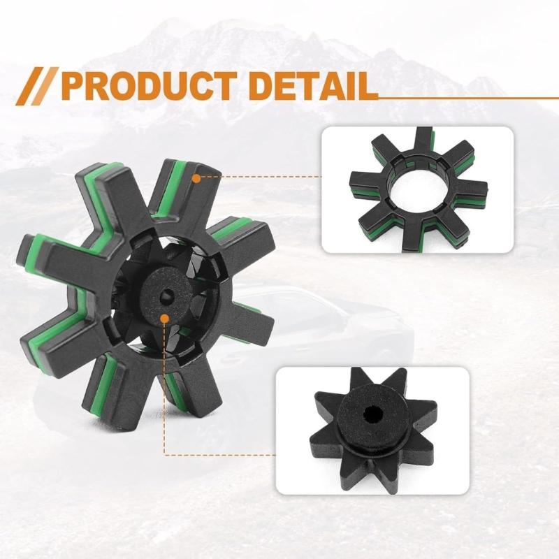 5 Sets Electric Power Steering Coupler Bushing Kit 4525428040 45254-28040 Motor Shaft Rubber Damper Auto Parts