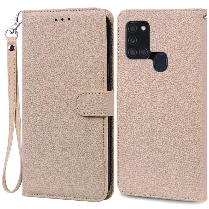Pouzdro A21S pro Samsung Galaxy A21S Pouzdro Peněženka Kožené flipové pouzdro pro Samsung A21S Pouzdro A 21s A217F Měkký silikonový kryt Fundas