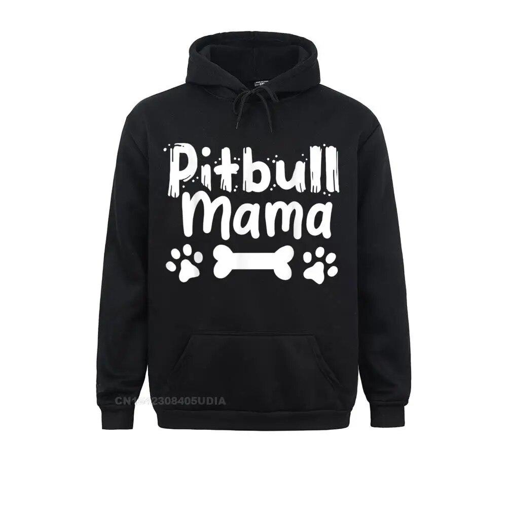 

Pitbull Mama Dog Mom Dog Lover подарок толстовка с капюшоном толстовки с длинными рукавами лето/осень унисекс толстовки с принтом спортивная одежда унисекс