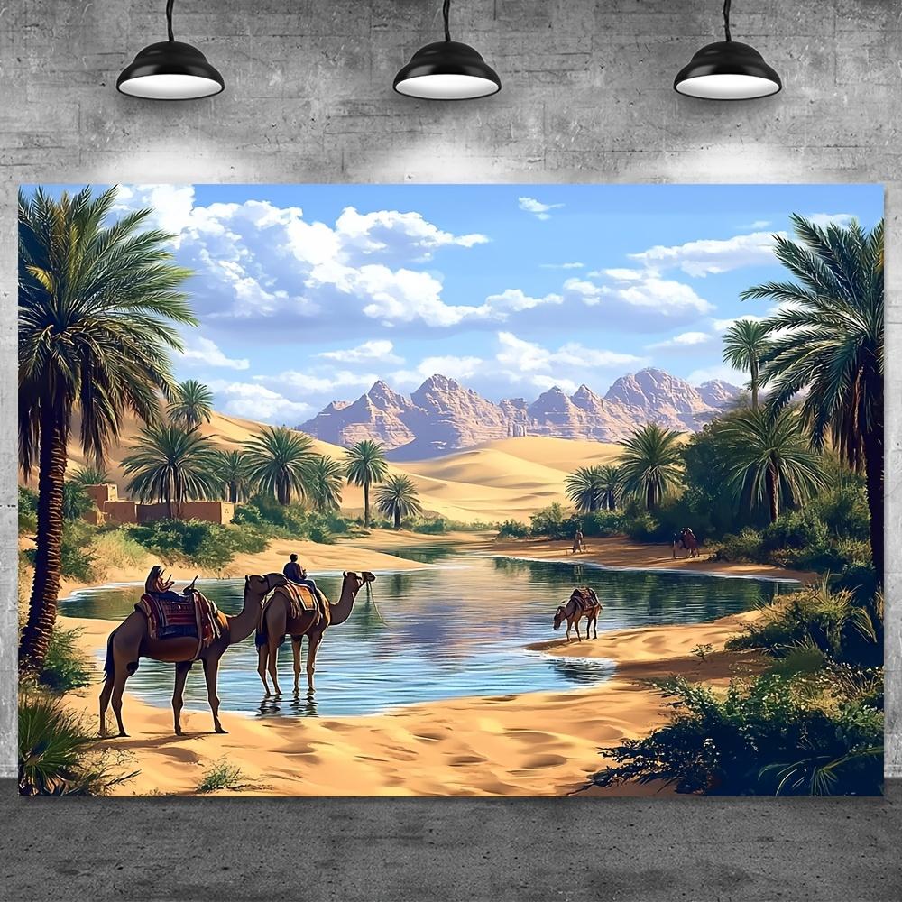 1 Moroccan night party banner - Festival event accessories | Moroccan theme | Decor banner, decoration for Arabic night party