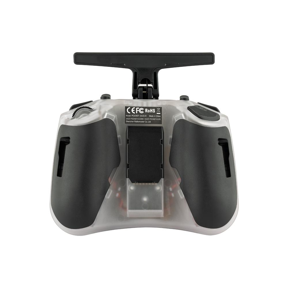 Radiomaster Pocket Hall Gimbal Transmitter M2 Remote Control ELRS CC2500 Lightweight Built In LED Light Foldable Antenna