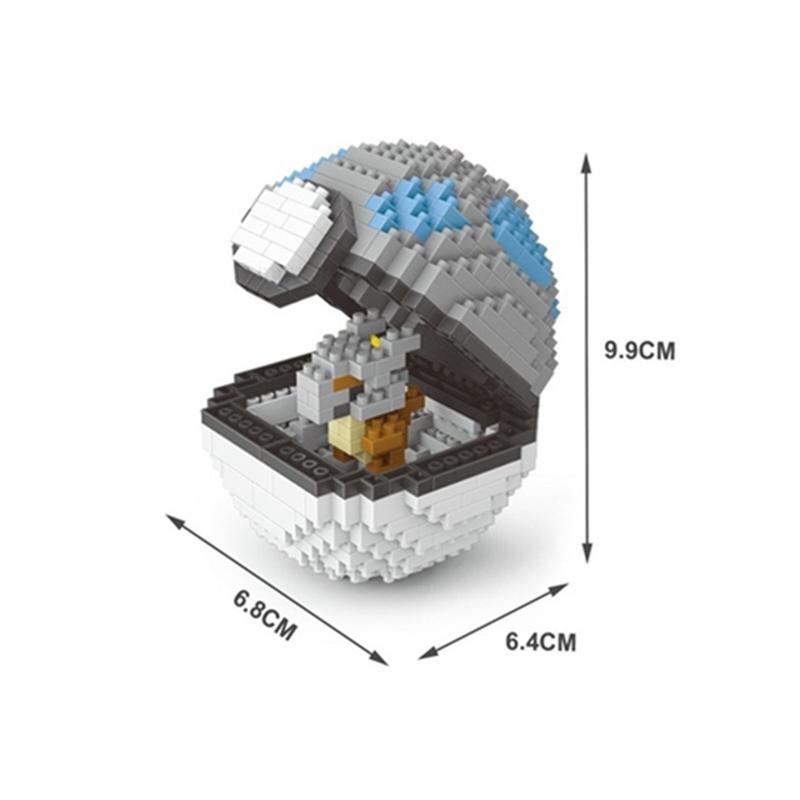75 Style Building Blocks Assembly Anime Picachu Charizard Doll Blastoise Bulbasaur Gengar Bricks Figures Toy for Kid Gift