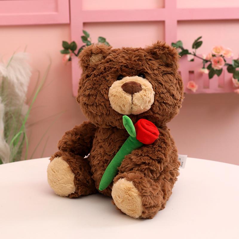 Theme Bear Teddy Plush Toy Doll Pillow Soft And Comfortable Valentines Gift Day