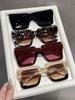 4PCS Unisex Classic Large Frame Fashion Sunglasses Square Frame Natural Look Photography Shades for Outdoor Driving Sunscreen