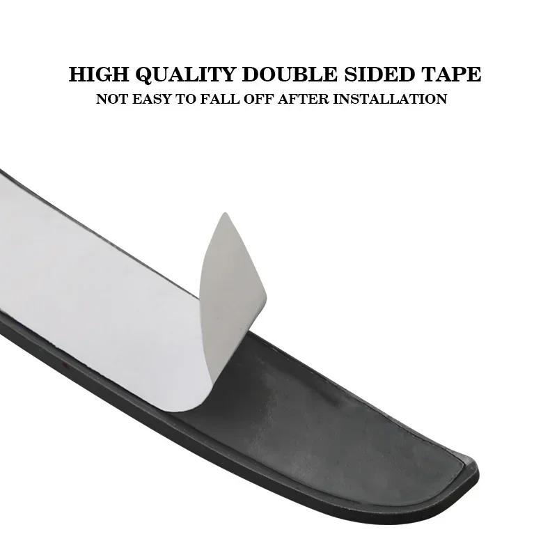 Twsqj4 2025 Hot 4Pcs Rubber Anti Collision Strip Car Door Rearview Mirror Protector Stickers For Mercedes Benz AMG GLC GLE W204 W205 W2